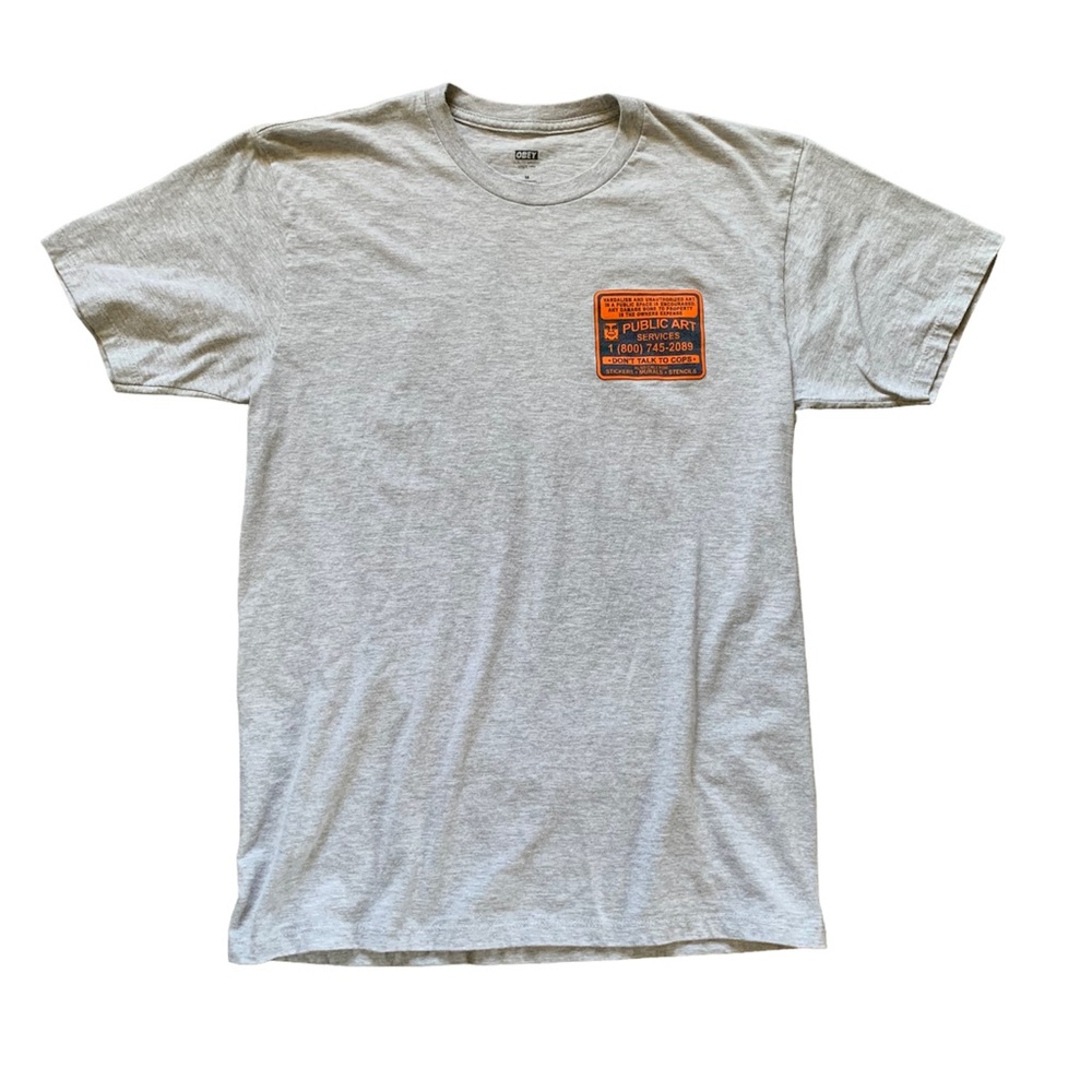 OBEY, Public Art graphic tee.